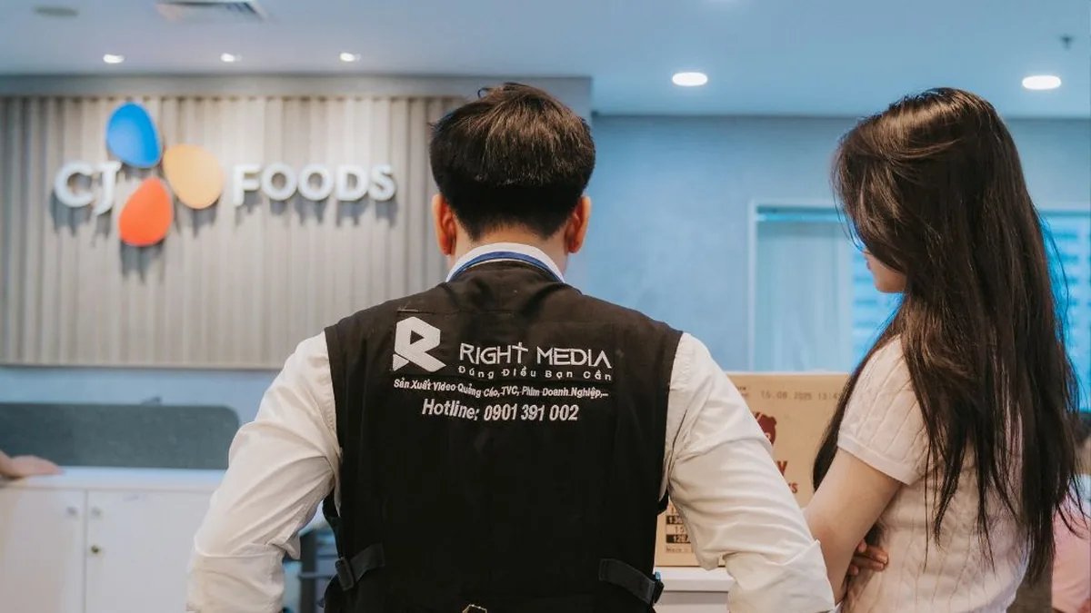 Hậu trường ngày ghi hình phim doanh nghiệp CJ Foods