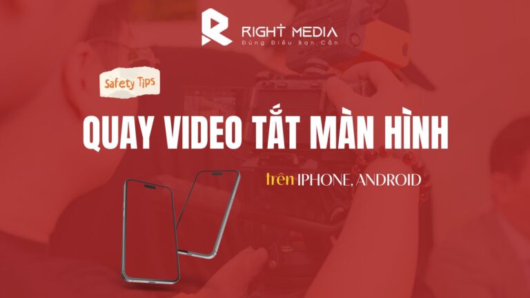 quay video tắt màn hình