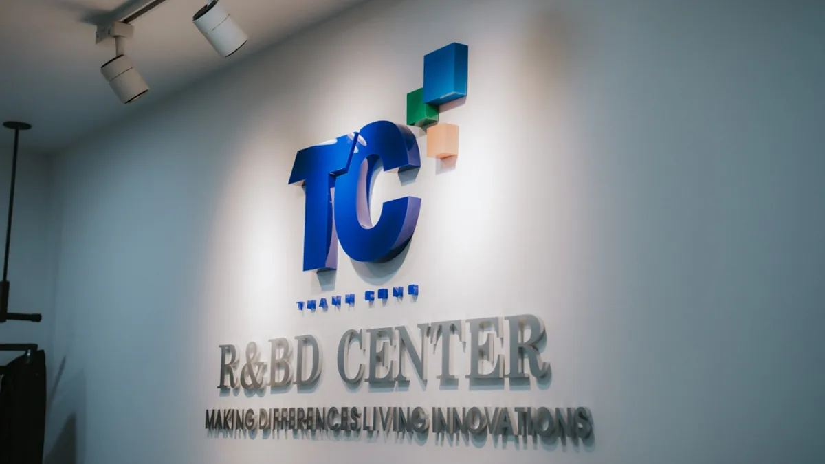 Khung hình trong corporate film ngành dệt may của Thành Công