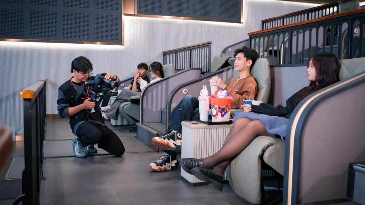 Right Media tập trung khai thác, nhấn mạnh những lợi thế về dịch vụ, cơ sở vật chất của Lottte Cinema