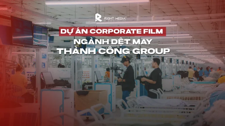 Corporate film project for the textile industry of Thanh Cong Group