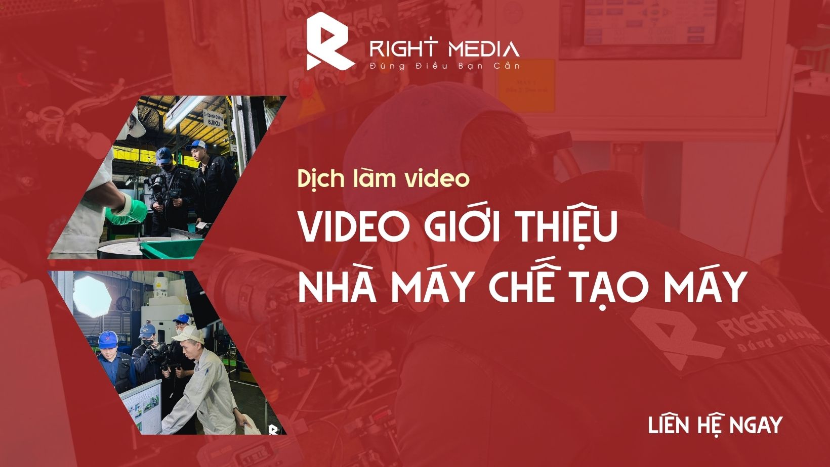 Dịch vụ làm video giới thiệu nhà máy chế tạo máy uy tín