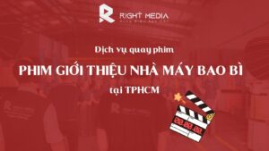 dịch vụ quay phim giới thiệu nhà máy bao bì tại TPHCM
