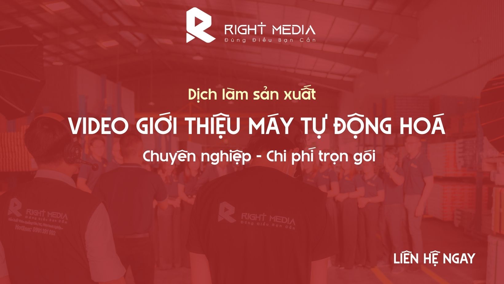 Dịch vụ sản xuất video giới thiệu máy tự động hoá