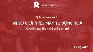 Dịch vụ sản xuất video giới thiệu máy tự động hoá