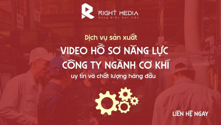 Dịch vụ sản xuất video hồ sơ năng lực công ty ngành cơ khí