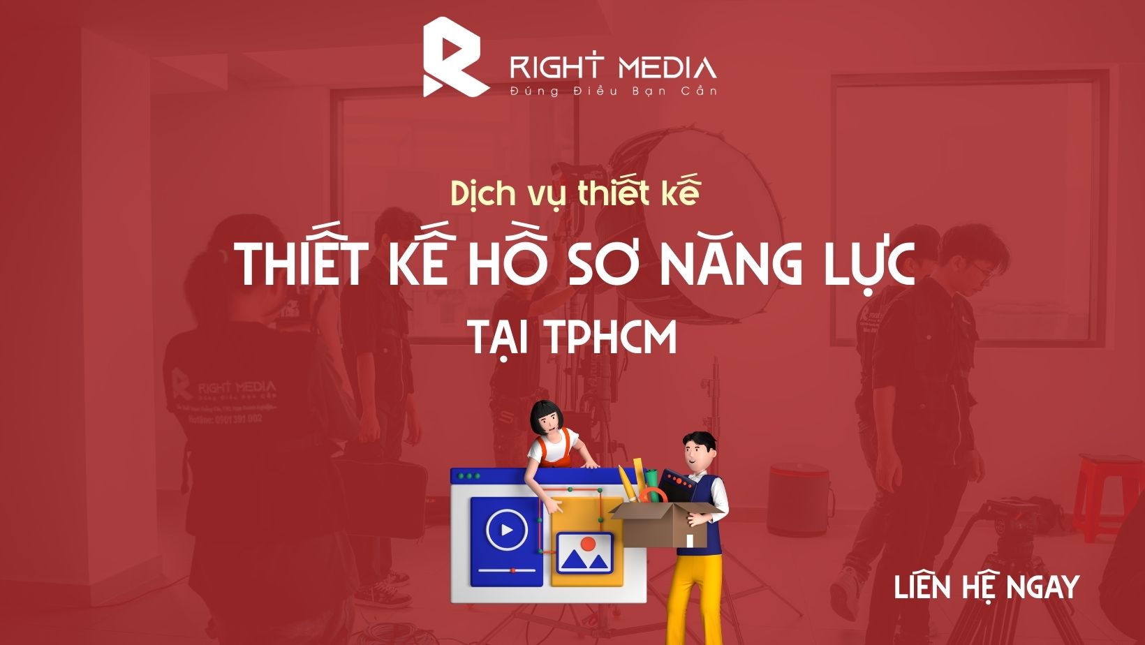Dịch vụ thiết kế hồ sơ năng lực tại TPHCM