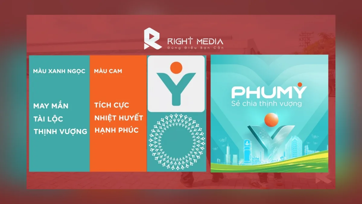 Bộ nhận diện thương hiệu mới của Phú Mỹ: màu sắc và ý nghĩa