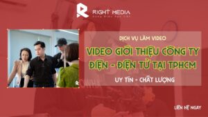 Company video production services for electronics companies in Ho Chi Minh City.