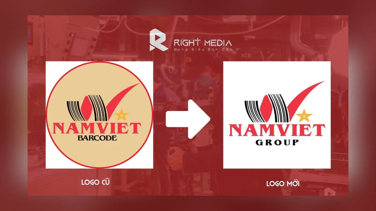 The new name and logo of Nam Viet Group appear in the film.