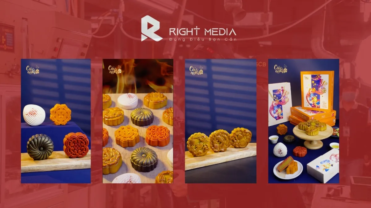 Các mẫu bánh trung thu Cái Lò Nướng trong dự án TVC