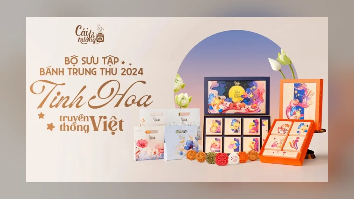 Bộ sưu tập bánh trung thu 2024 Tinh Hoa Truyền Thống Việt
