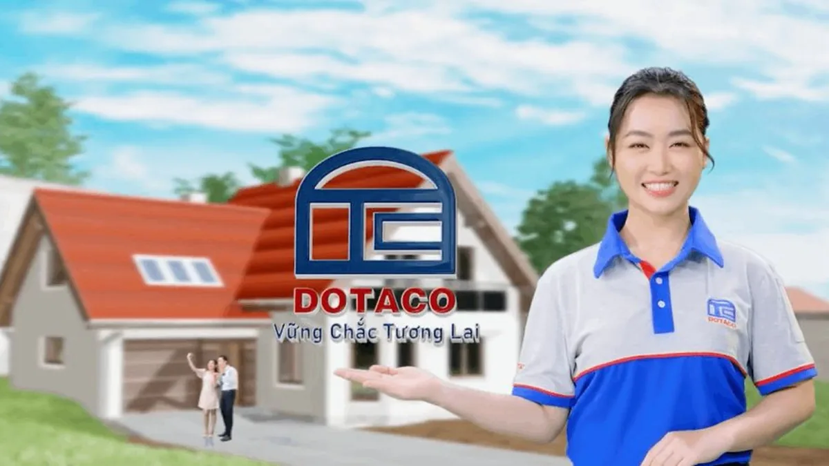 Diễn viên giới thiệu vật liệu xây dựng DOTACO trong TVC