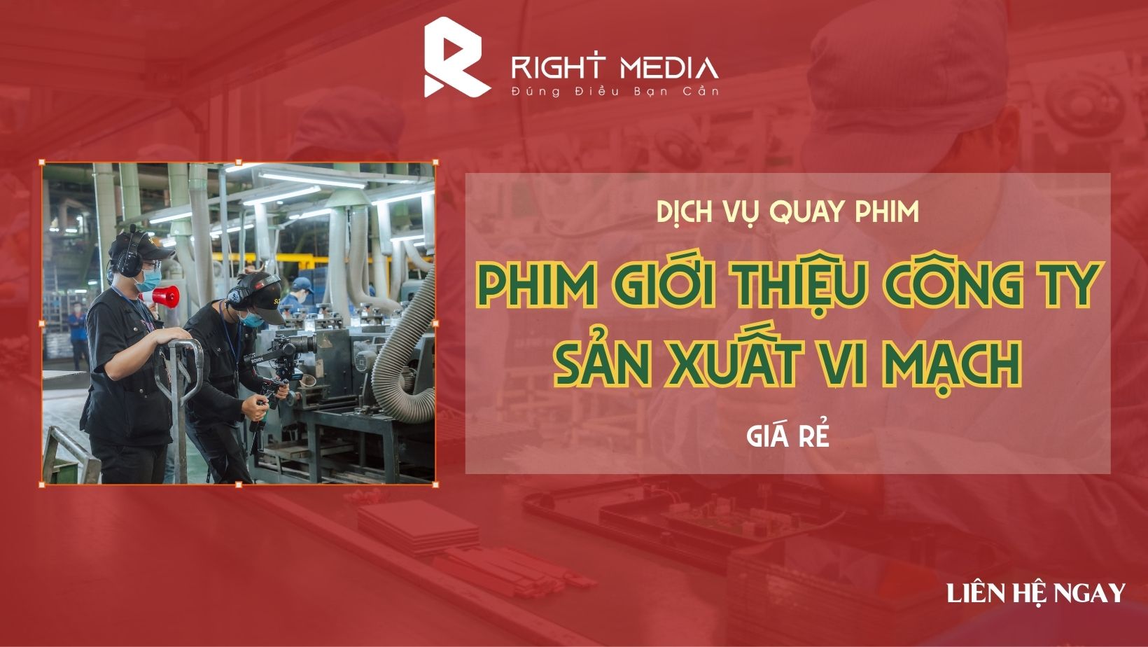 Dịch vụ quay phim giới thiệu công ty sản xuất vi mạch