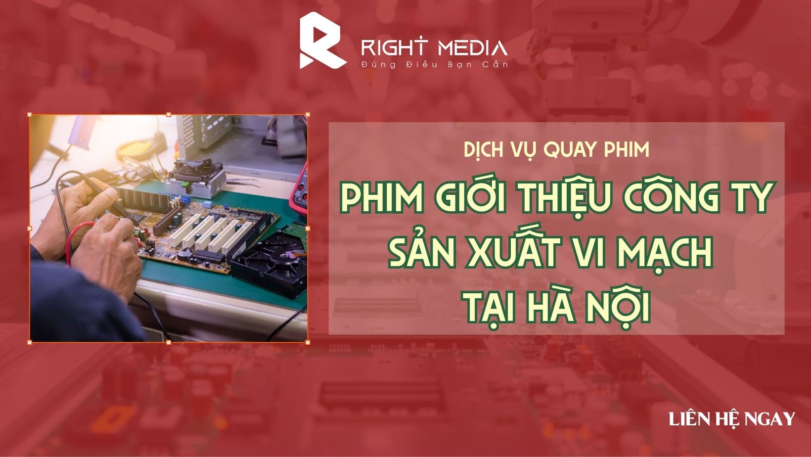 Video production services for a microchip manufacturing company in Hanoi.