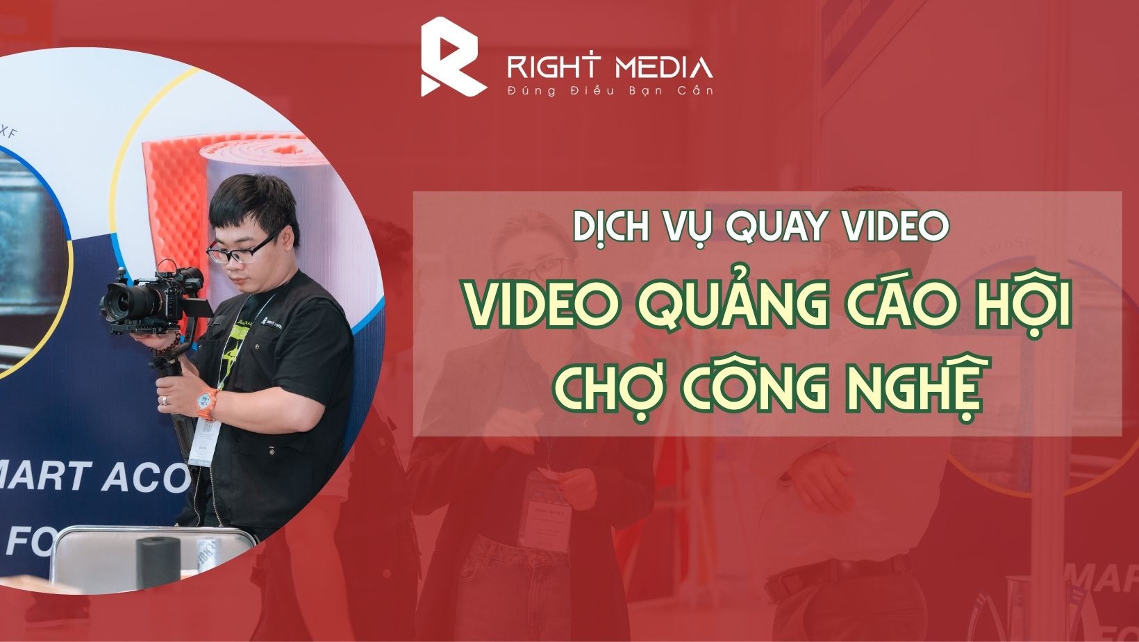 Video production services for technology trade shows.