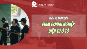 Dịch vụ làm phim doanh nghiệp điện tử ô tô