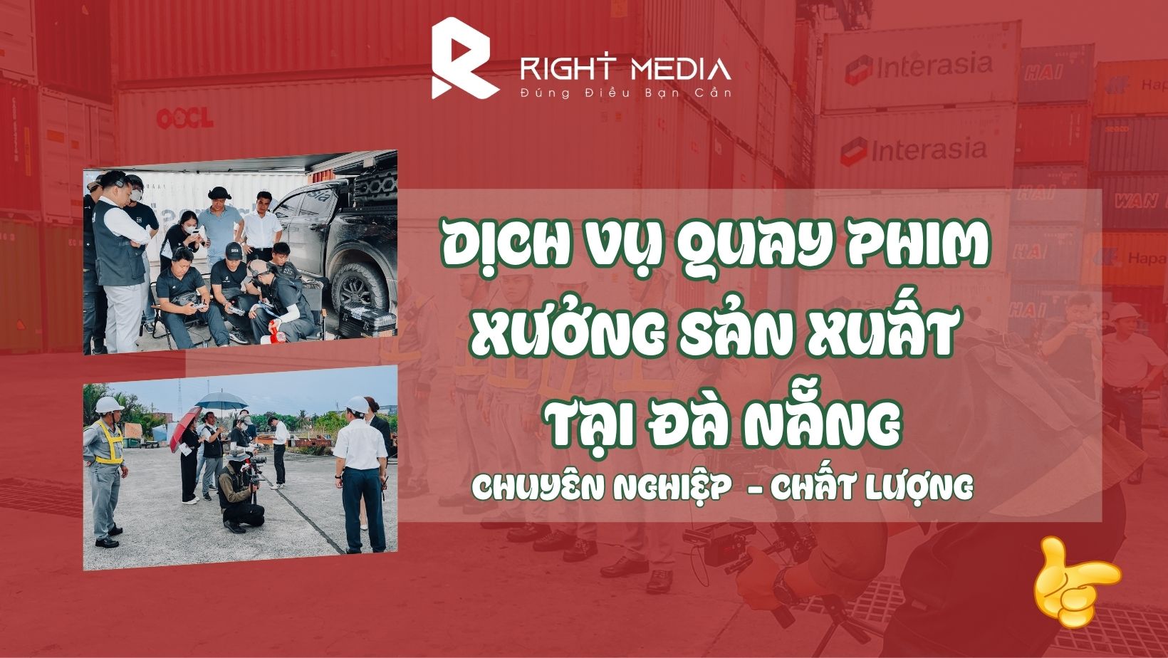Dịch vụ quay phim xưởng sản xuất tại Đà Nẵng chuyên nghiệp