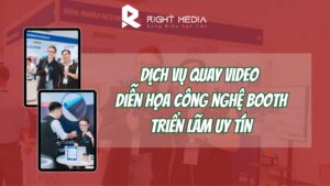Dịch vụ quay video diễn họa công nghệ booth triển lãm uy tín