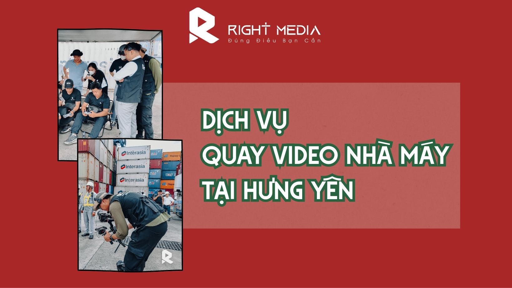 Dịch vụ quay video nhà máy tại Hưng Yên
