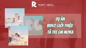 Dự án video giowis thiệu sản phẩm tã trẻ em Moka