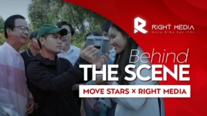 Hậu trường sản xuất album music video Move Stars do Right Media thực hiện