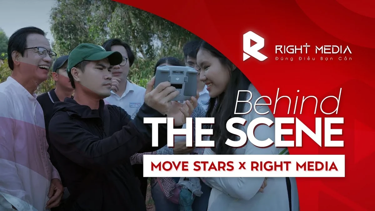 Hậu trường sản xuất album music video Move Stars do Right Media thực hiện