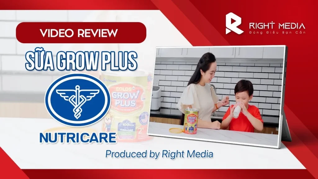 Dự án video review sữa cho bé: Nutricare ColosCare 24h Grow Plus
