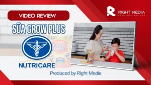 Video review sữa cho bé do Right Media sản xuất cho Nutricare