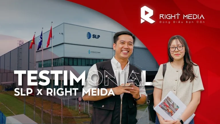 Chị Suji - đại diện SLP trong video testimonial do Right Media sản xuất