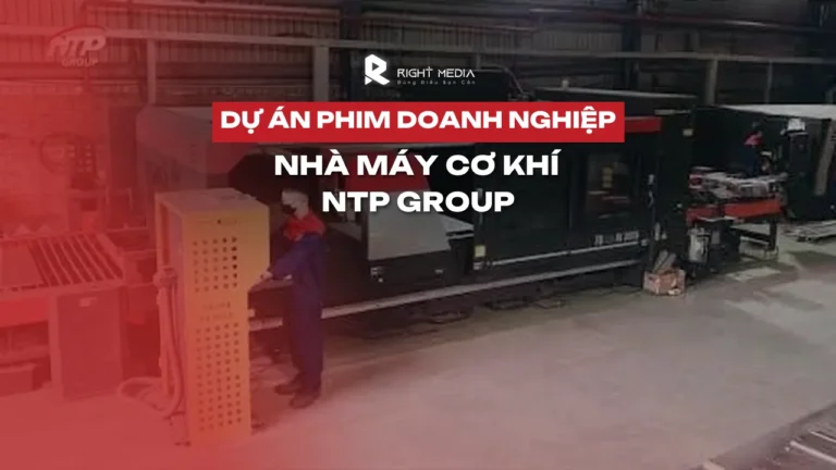 Dự án video flycam nhà máy cơ khí NTP Group