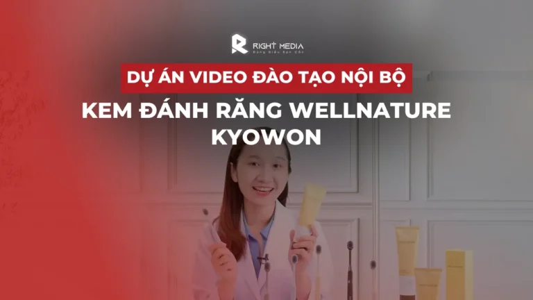 Dự án video đào tạo nội bộ ngành chăm sóc răng miệng: Kyowon