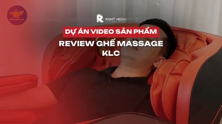 Massage chair review video project: KLC content channel