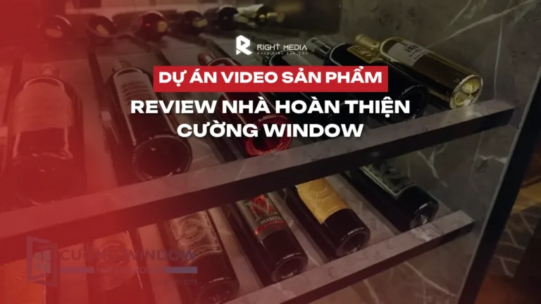 Video project reviewing a completed house with interior design: Cuong Window