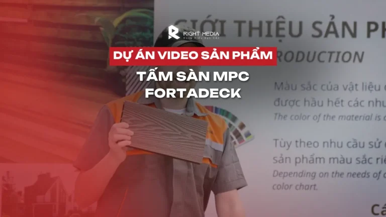 Building materials product video project: FORTADECK MPC floor panels