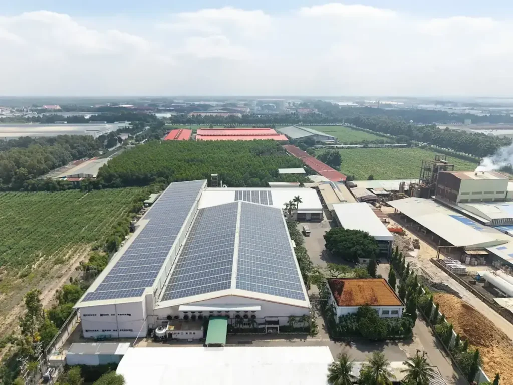 Toàn cảnh nhà máy Golden nhìn từ trên cao