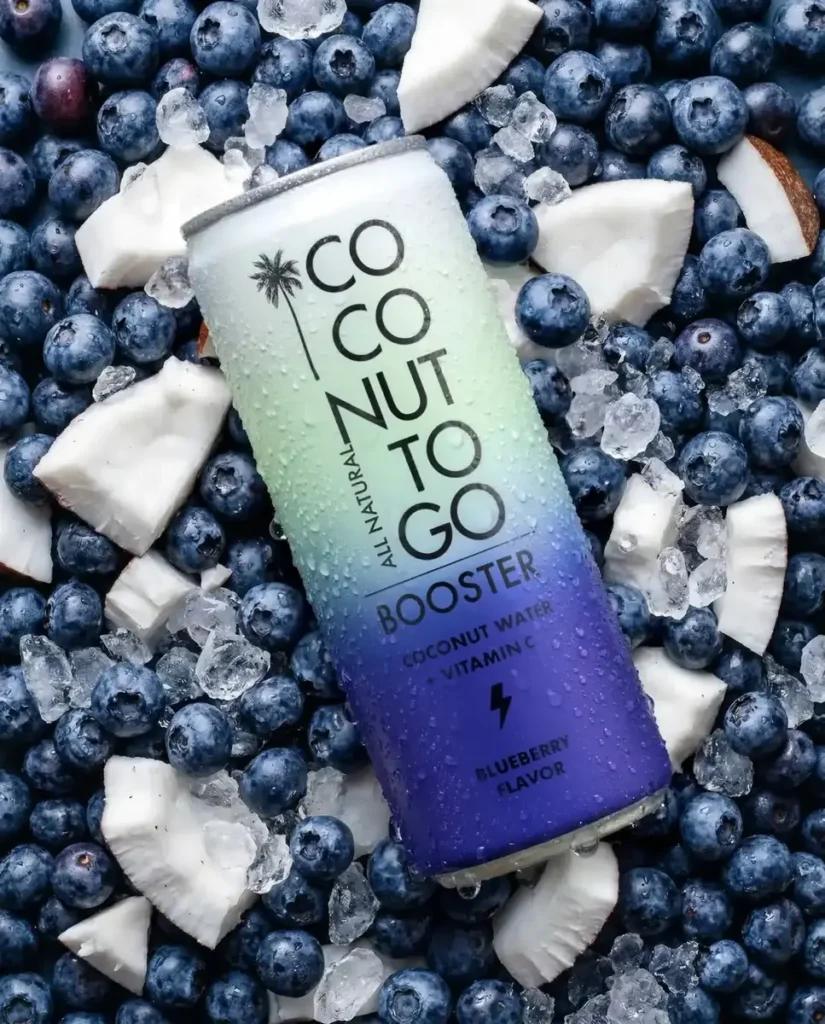 Lon Coconuttogo nằm giữa việt quất và cơm dừa