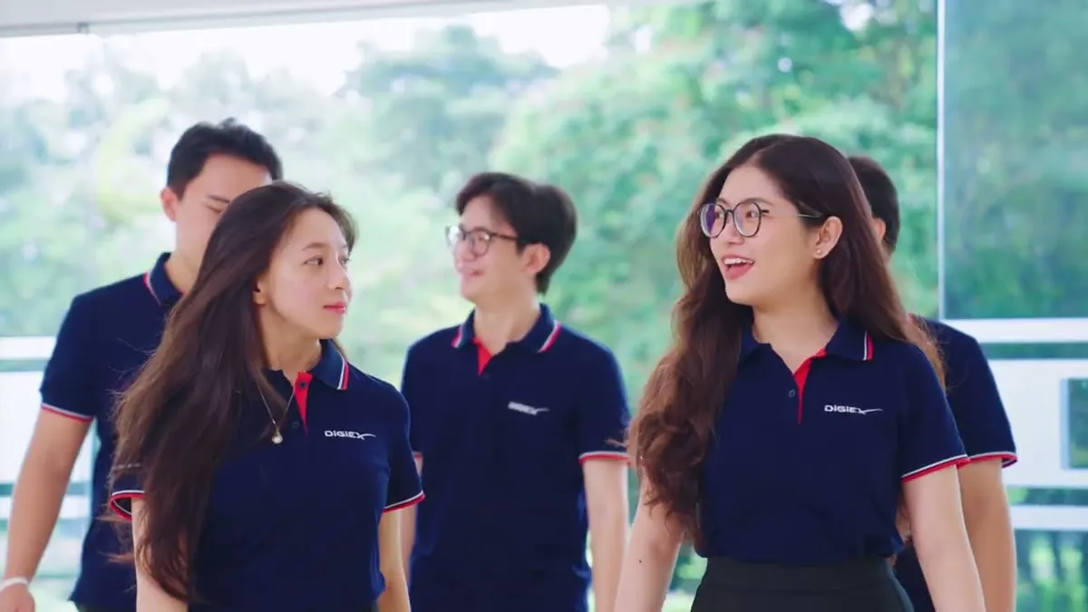 The young team behind the corporate film of DigiEx Group, a technology company.