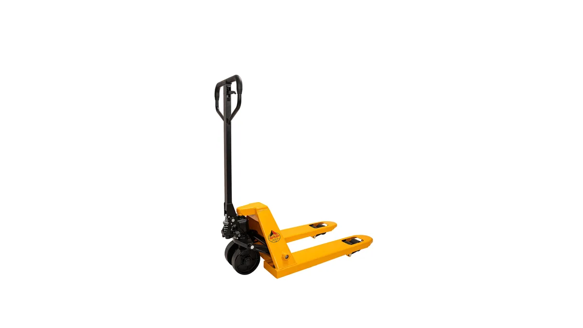 Xe nâng tay SPON cỡ nhỏ chụp góc nghiêng