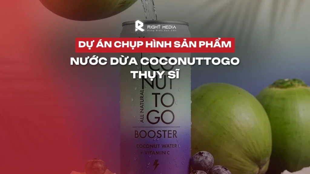 Dự án chụp ảnh sản phẩm đồ uống: Coconuttogo