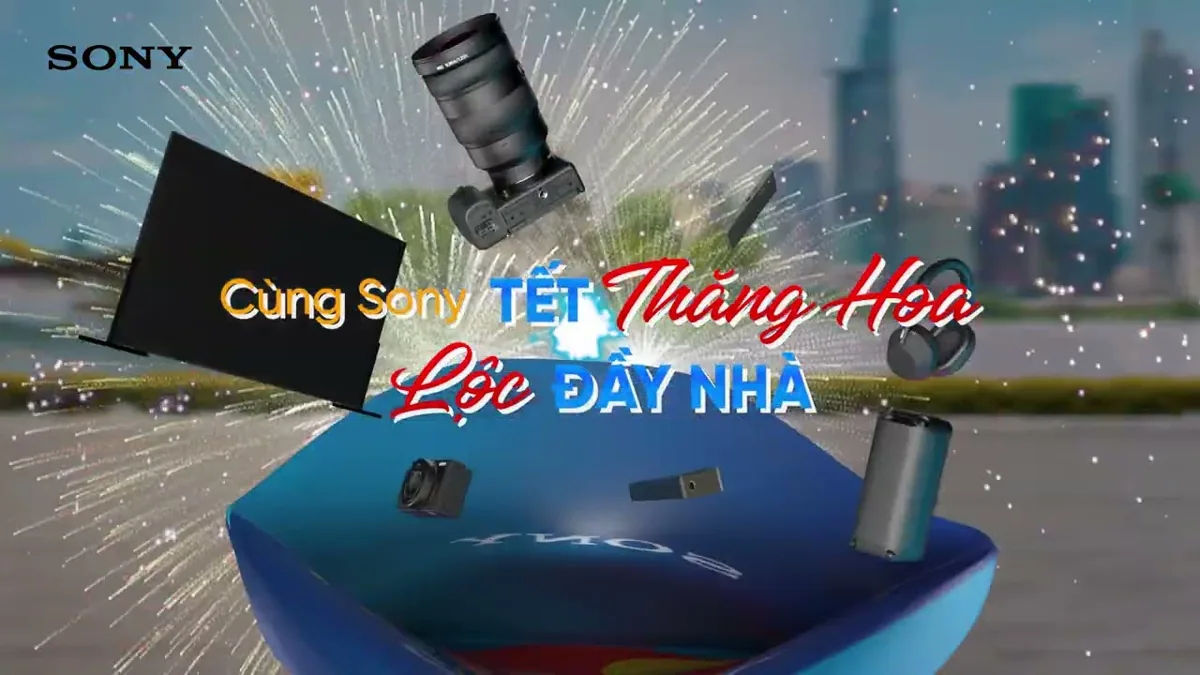 Mở đầu TVC 3D animation chương trình Tết Thăng Hoa Lộc Đầy Nhà của SONY
