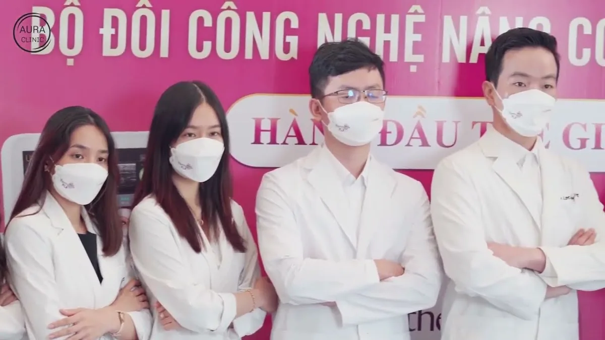 Đội ngũ Aura Beauty Clinic tại lễ chuyển giao công nghệ Thermage FLX